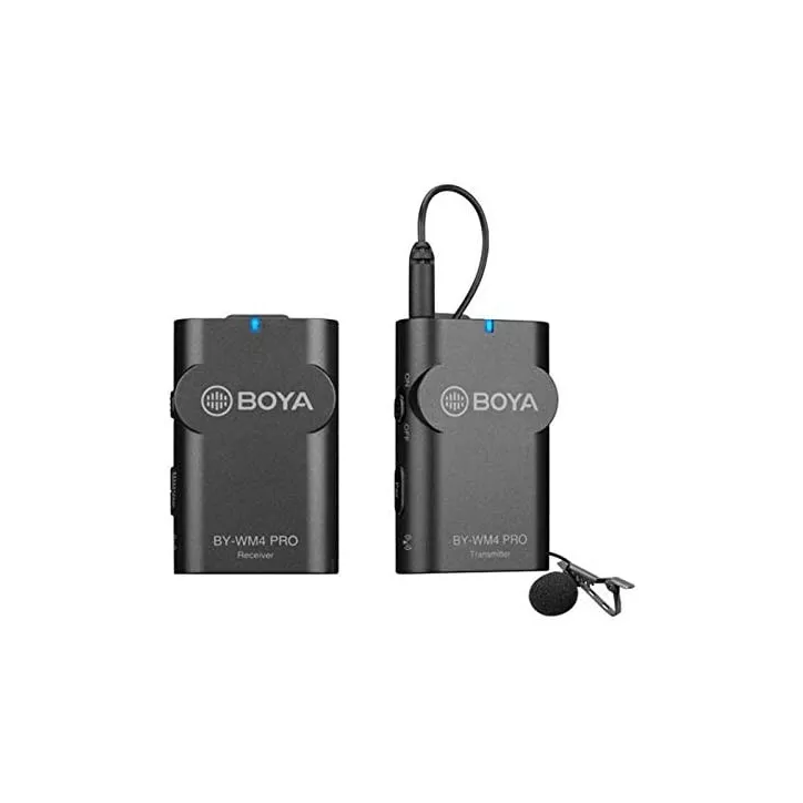 BOYA WM4 Pro-K2 : Micro sans Fil Double pour Vlogs, Interviews et Podcasts - Qualité Pro!